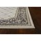 Homeroots 5 ft. 3 in. x 7 ft. 7 in. Polypropylene Ivory & Grey Area Rug 354049 - alternate 2